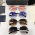 Fashion zonnebril met roestvrij brillenglazen frames